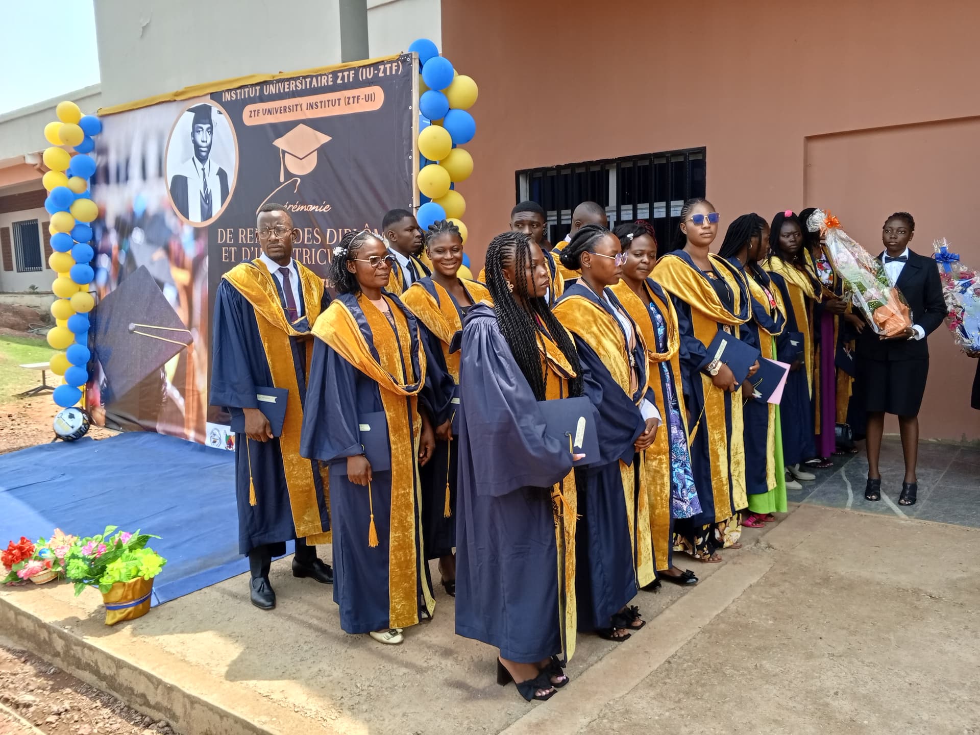 IU-ZTF graduation ceremony in Bertoua